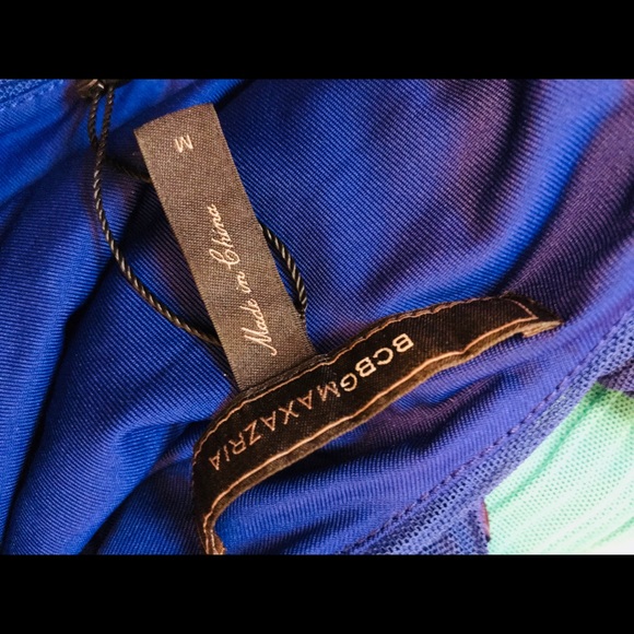 NWT BCBG MaxAzeris off-shoulder Kira dress - Picture 7 of 7